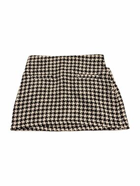 a new day Houndstooth Mini Skirt - Black & White